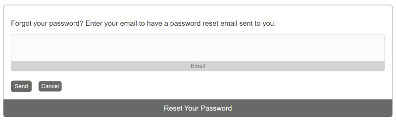 Reset Password